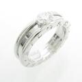 ブルガリ B．zero1 リング 0．35ct・F・VVS1