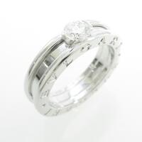 ブルガリ B．zero1 リング 0．35ct・F・VVS1