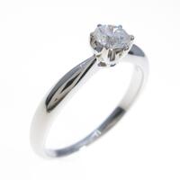 プラチナダイヤモンドリング 0．309ct・F・VS1・VG