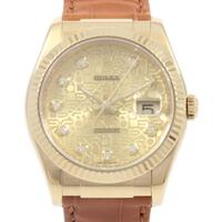 ロレックス 116138G デイトジャスト YG 自動巻