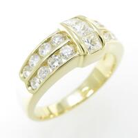 750YG ダイヤモンドリング