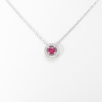 PT ルビーネックレス