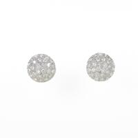 【リメイク】K18WG ダイヤモンドピアス