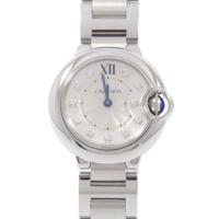 【MORESALE】カルティエ WE902073 バロンブルー・11P クォーツ