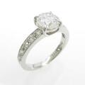 プラチナダイヤモンドリング 1．014ct・F・SI1・VG