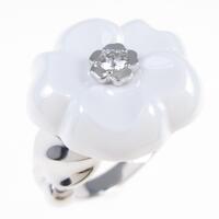 シャネル カメリア ミディアム リング