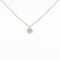 【リメイク】K18YG ダイヤモンドネックレス 0．524ct・M・SI1・EXT H＆C