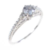 K18WG サファイヤリング