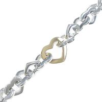 ティファニー ハートリンク ブレスレット