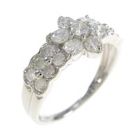 PT フラワー ダイヤモンドリング