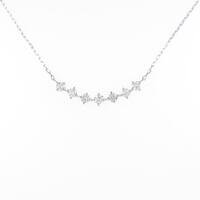 【リメイク】K18WG ダイヤモンドネックレス