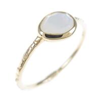 アガット マザーオブパールリング