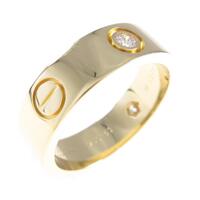 カルティエ ラブリング ハーフダイヤ