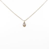 K18PG ダイヤモンドネックレス