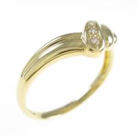 K18YG ダイヤモンドリング