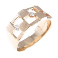 K18PG ダイヤモンドリング