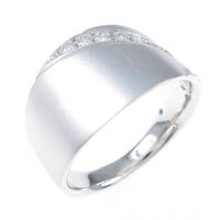 K18WG ダイヤモンドリング