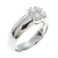 ミキモト フラワー ダイヤモンドリング