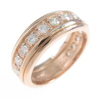 K18PG ダイヤモンドリング