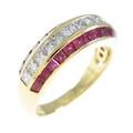 K18YG ルビーリング