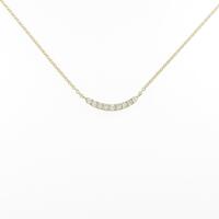 【リメイク】K18YG ダイヤモンドネックレス