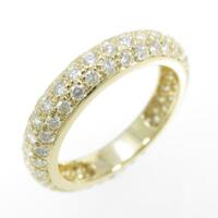 カルティエ パヴェ フルダイヤ リング