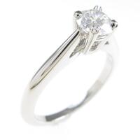 ハリーウィンストン ソリティア リング 0．52ct・F・VVS1・3EXT