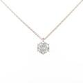 【リメイク】K18PG ダイヤモンドネックレス 0．698ct・LB・SI2・VERYGOOD