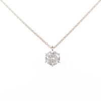 【リメイク】K18PG ダイヤモンドネックレス 0．698ct・LB・SI2・VERYGOOD