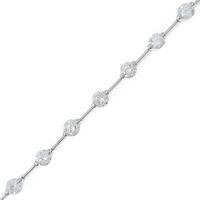 K18WG ダイヤモンドブレスレット