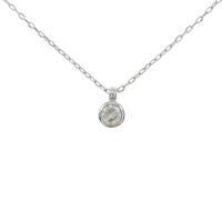 PT ソリティア ダイヤモンドネックレス