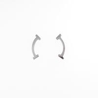 ティファニー Tスマイル ピアス