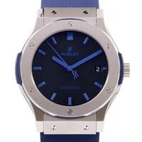 【新品】ウブロ 511．NX．1190．RX．PLP17クラシックフュージョンチタニウムブルー LIMITED 自動巻