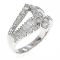 750WG ダイヤモンドリング