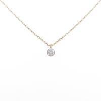 アガット ダイヤモンドネックレス