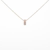 K18PG ダイヤモンドネックレス