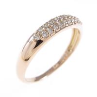 K18PG ダイヤモンドリング