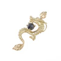 K18YG ドラゴン ダイヤモンドペンダント