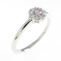 【リメイク】プラチナダイヤモンドリング 0．058ct・FLPP・SI2
