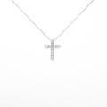 PT クロス ダイヤモンドネックレス