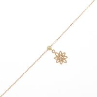 アガット フラワー ダイヤモンドブレスレット