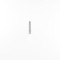 ヴァンドーム ダイヤモンドピアス 片耳