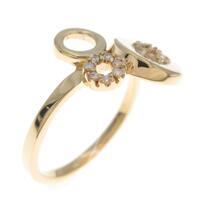 K18YG ダイヤモンドリング