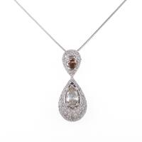 750WG／K18WG ダイヤモンドネックレス