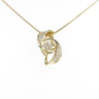 K18YG ダイヤモンドネックレス