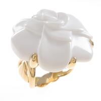 シャネル カメリア リング