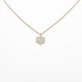 【リメイク】K18YG ダイヤモンドネックレス 0．611ct・VLY・SI2・EXT