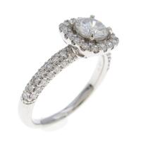 【リメイク】プラチナダイヤモンドリング 0．524ct・F・SI1・VG