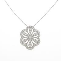 【リメイク】PT ダイヤモンドネックレス