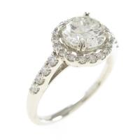 【リメイク】プラチナダイヤモンドリング 1．003ct・F・VVS2・VG